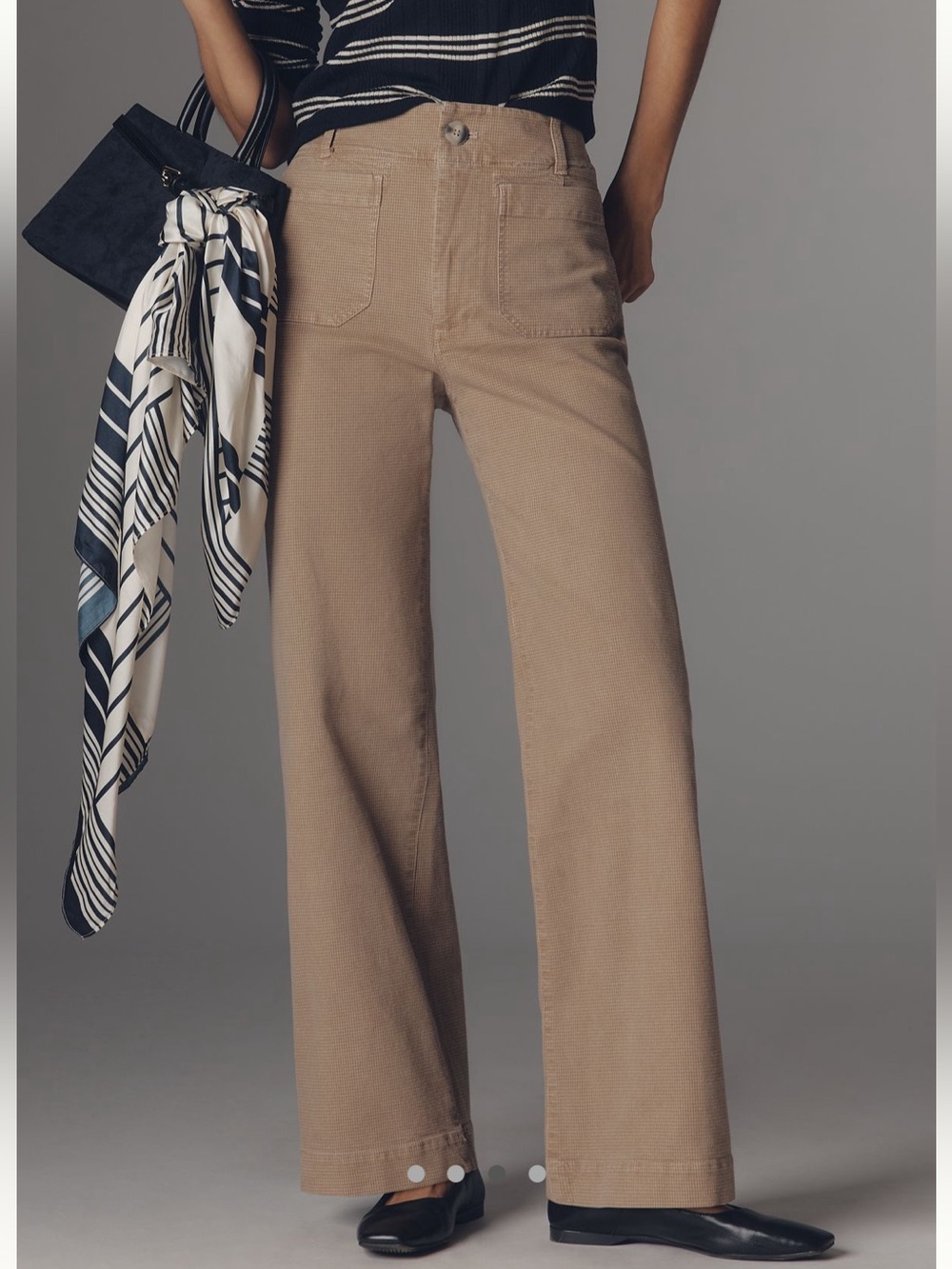 The Colette Full-Length Plaid Pants - Picture 3 of 8